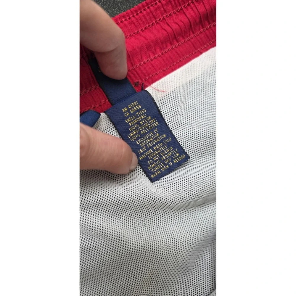 New Polo Ralph Lauren Shorts Classic Fit Swim Trunks Black LT Men Tall